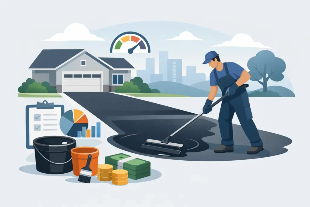 Asphalt Driveway Sealcoating Cost Explained