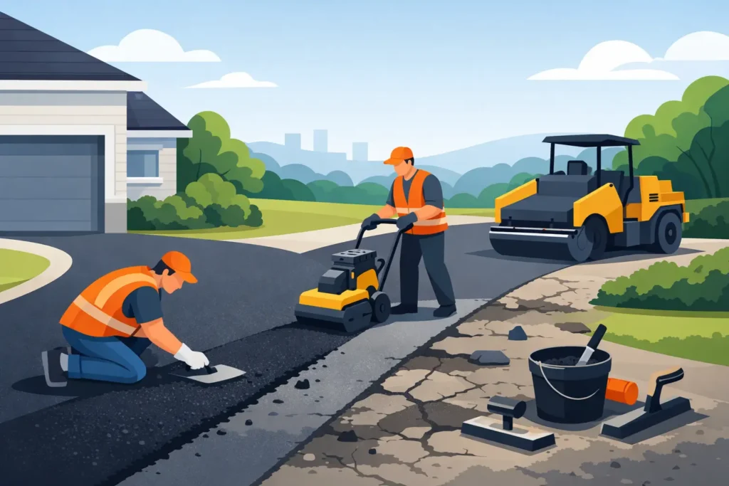 Driveway Resurfacing and Repair That Lasts