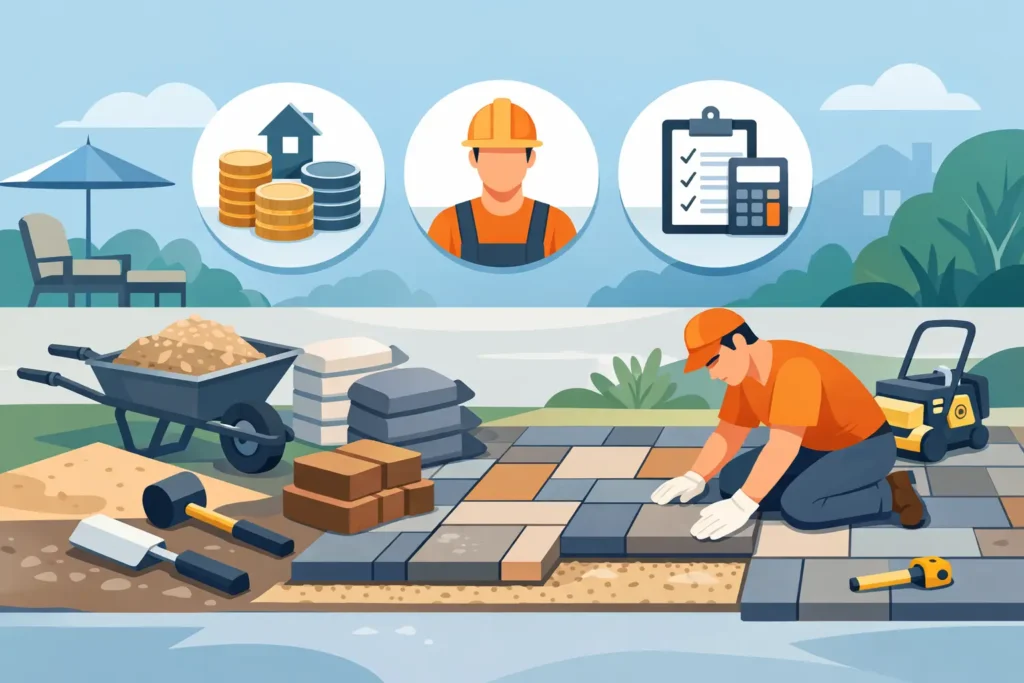 What Patio Paver Installation Cost Includes